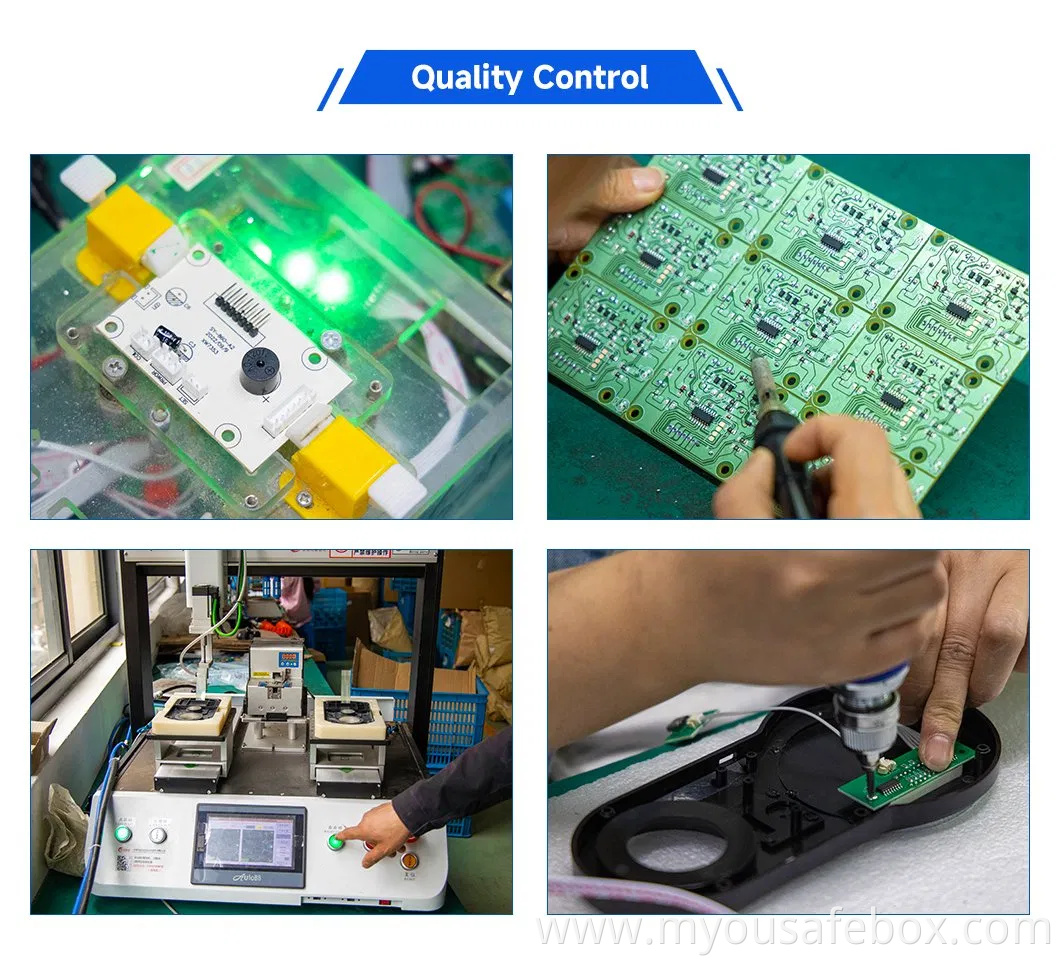 Button&Fingerprint&Handle Integrated Safe Fingerprint Electronic Lock